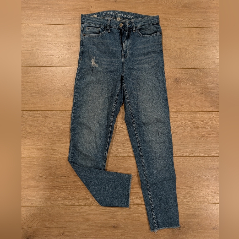 Calvin Klein High Rise Ankle Skinny 4
